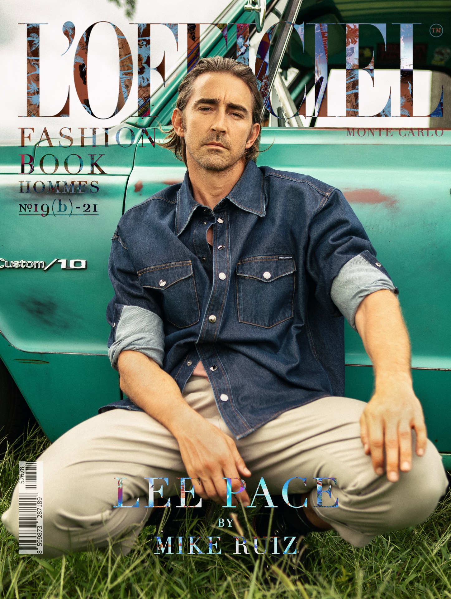 Lee Pace L Officiel Fashion Book Monte Carlo